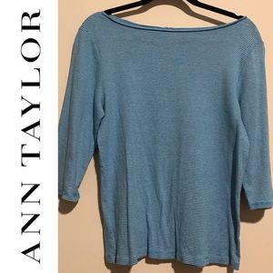 Ann Taylor Boatneck Top